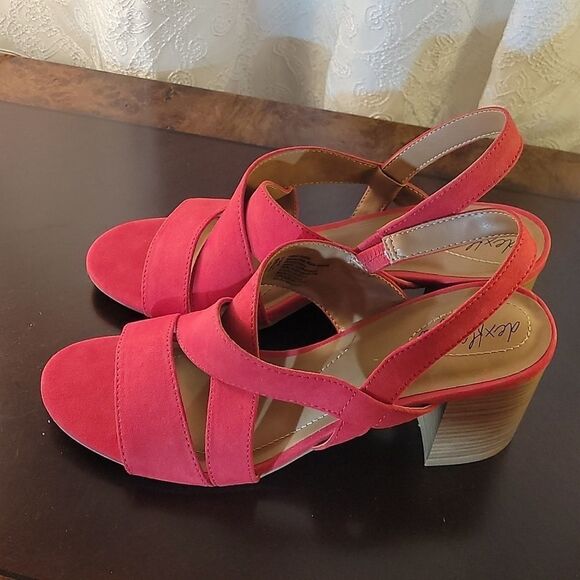 BRAND NEW DEXFLEX COMFORT CHUNKY HEEL SANDAL - Picture 7 of 12